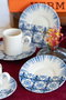 Hermia Juego de tazas de café Firuze 12 Multicolor